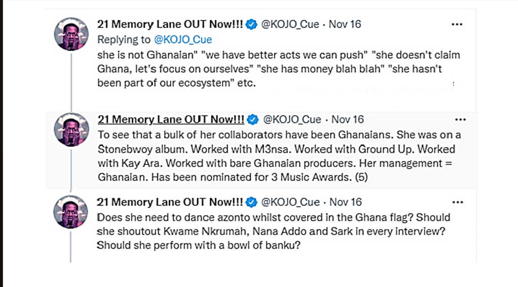 Ko-Jo Cue on Amaarae